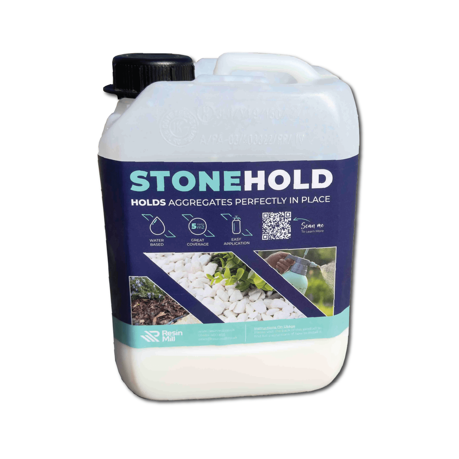 StoneHold 2.5L gravel binder jug - Resin Mill